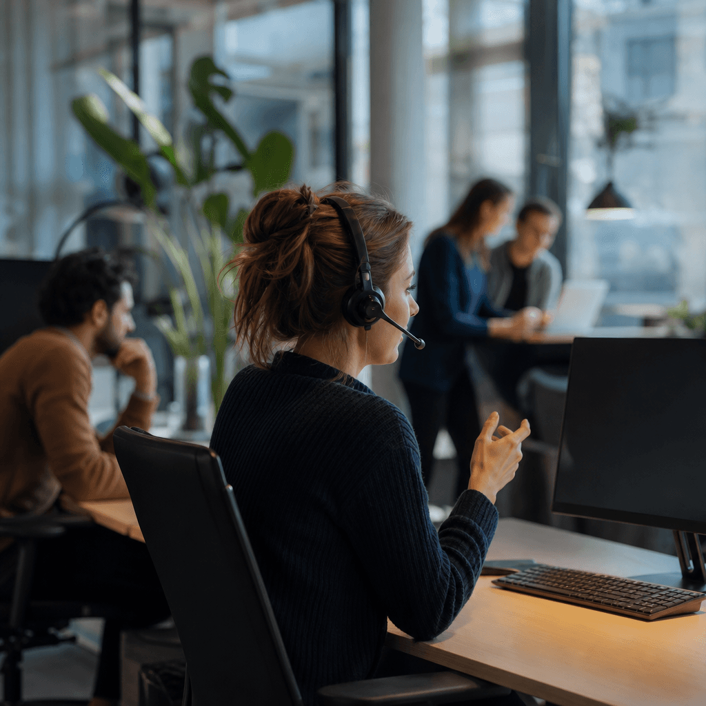 Illustratie bij artikel: AI in customer support: 4 verschuivingen die voorlopers onderscheiden