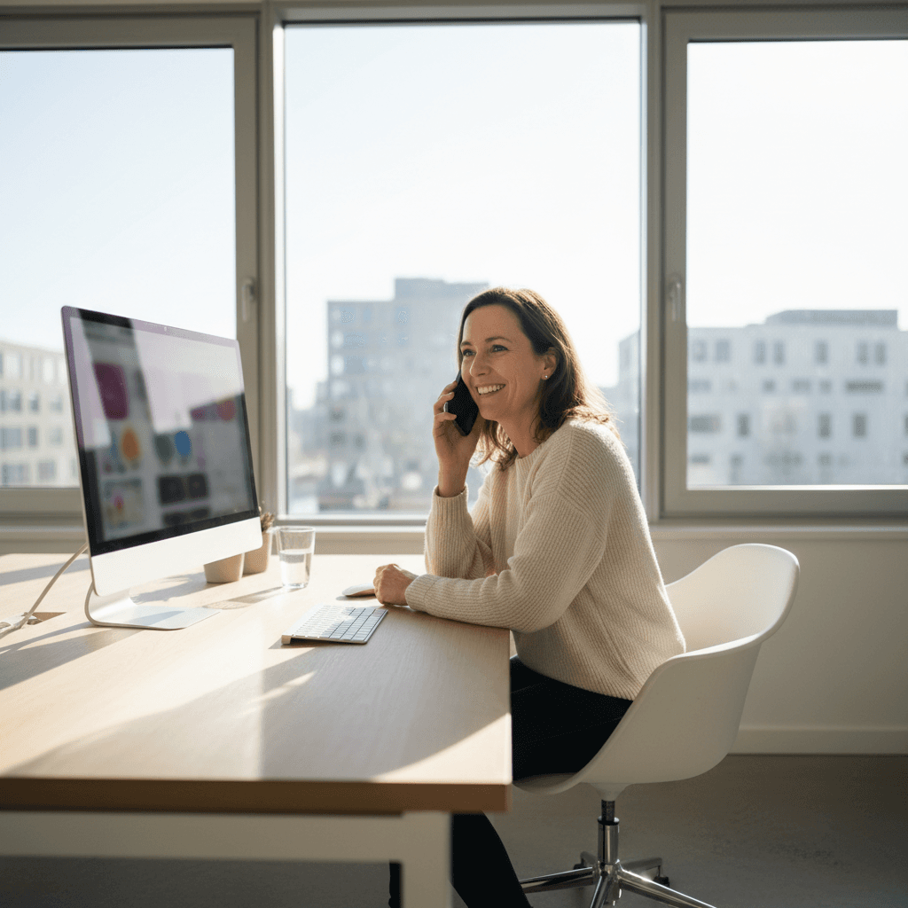 Illustratie bij artikel: AI-telefonie vs. menselijk contact: Wanneer kiest je klant voor wat?