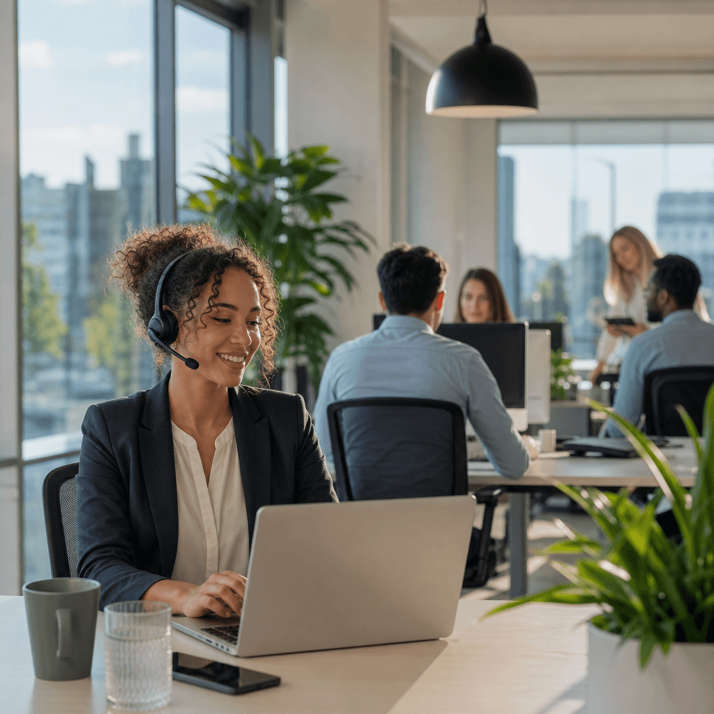Illustratie bij artikel: Contact center automation 2026: Het 3-lagen model voor MKB