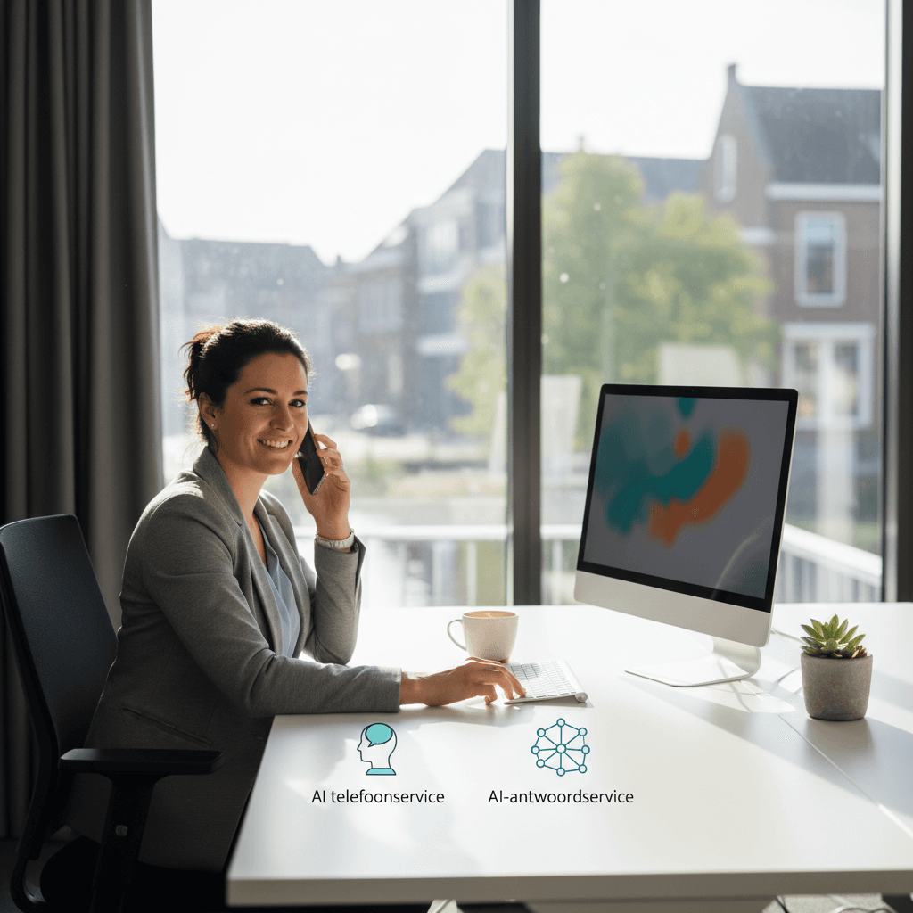 Illustratie bij artikel: Van antwoordservice naar AI: Stappenplan voor MKB